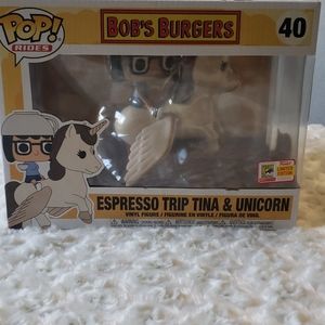 Espresso Trip Tina and Unicorn Funko Pop